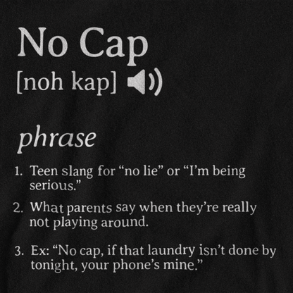 No Cap Parent Hoodie